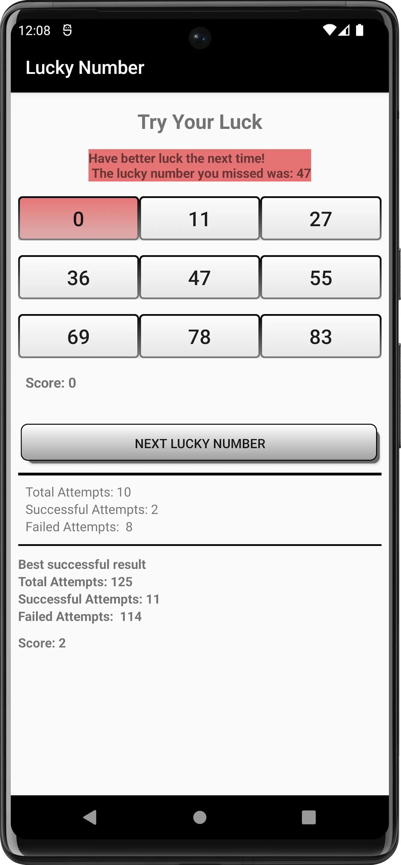 Lucky Number | Indus Appstore | Screenshot