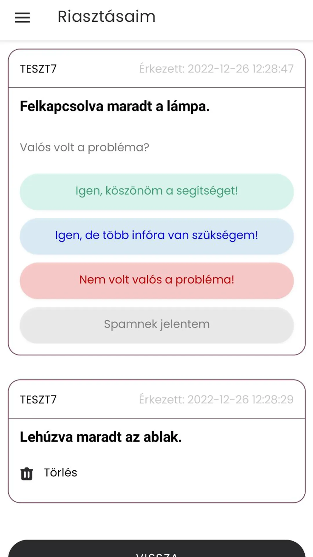 Autóőrszem | Indus Appstore | Screenshot