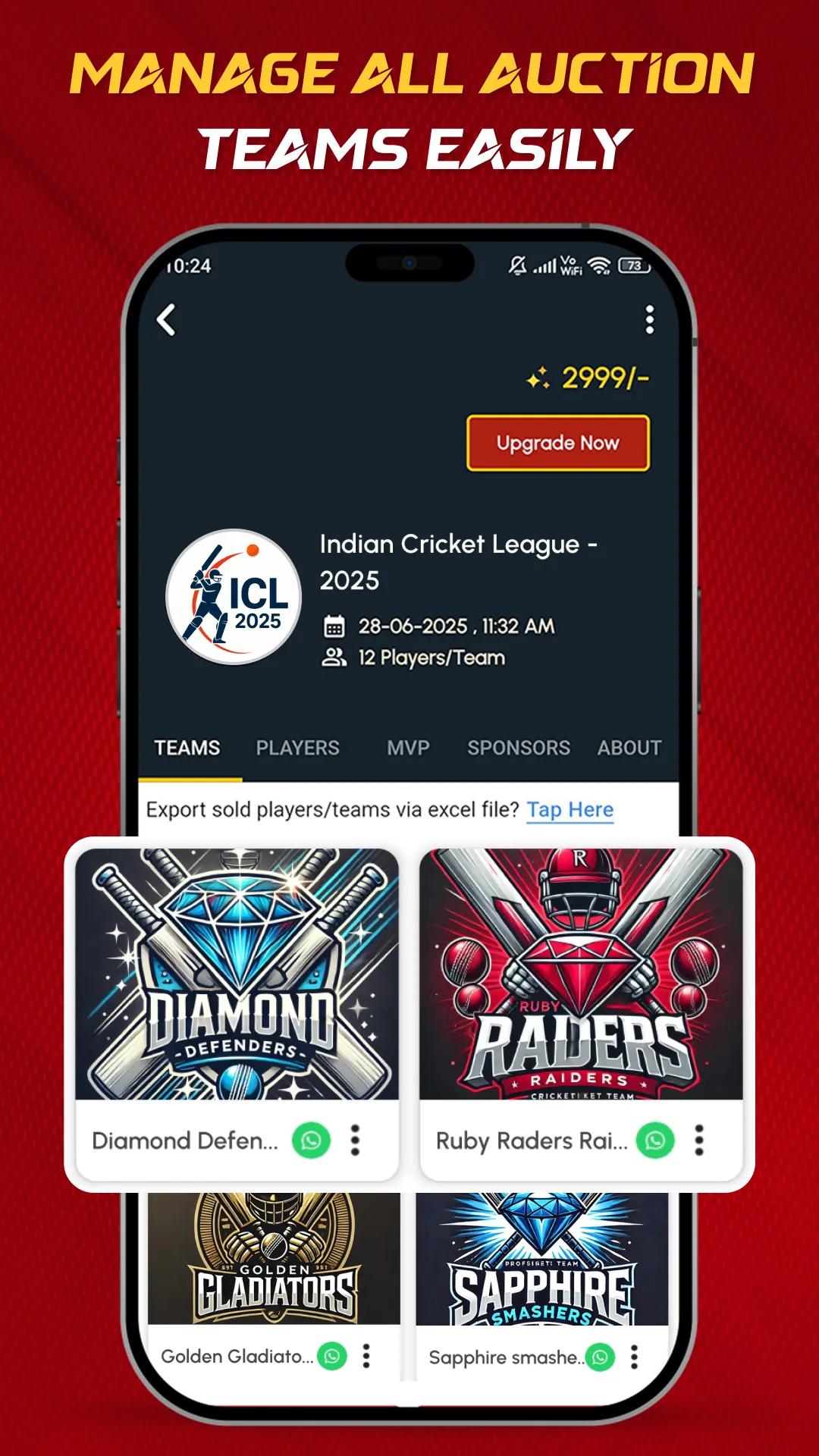 CricAuction™ - Cricket Auction | Indus Appstore | Screenshot