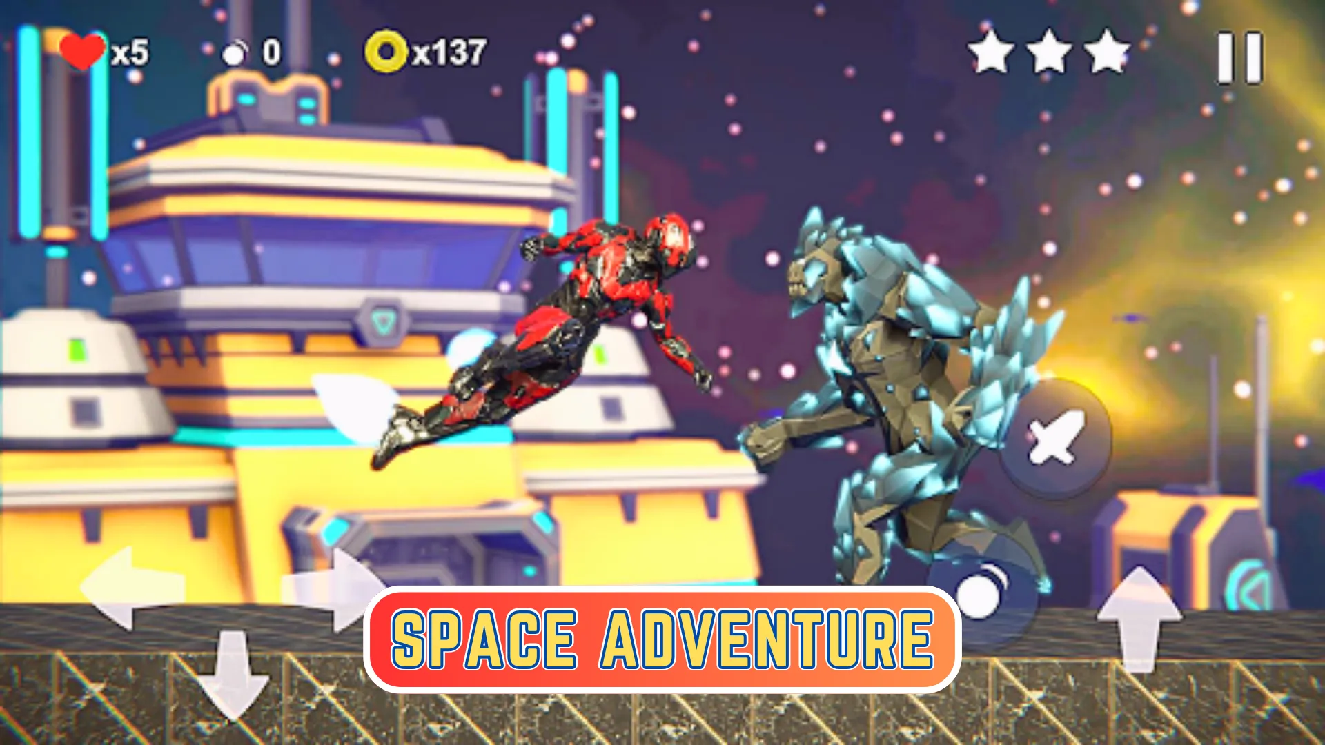 Iron space robot superhero | Indus Appstore | Screenshot