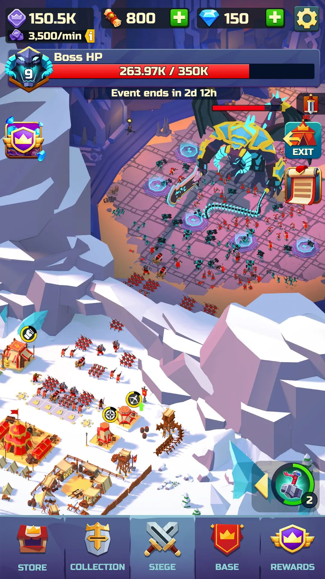 Idle Siege: War Tycoon Game | Indus Appstore | Screenshot