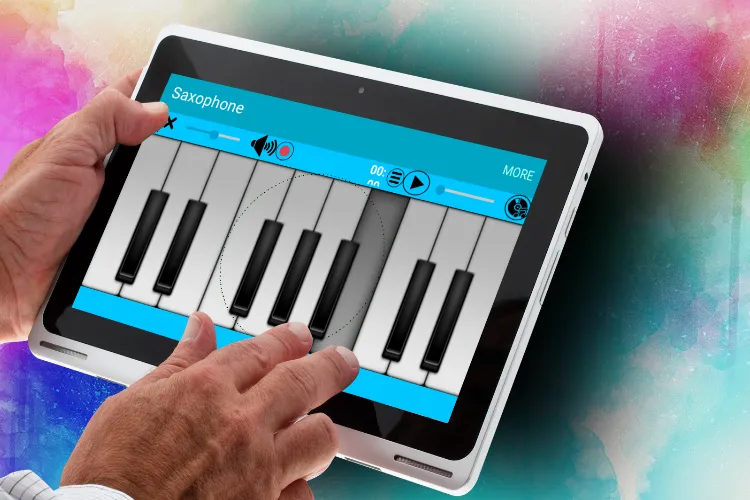 Saxophone (Piano) | Indus Appstore | Screenshot