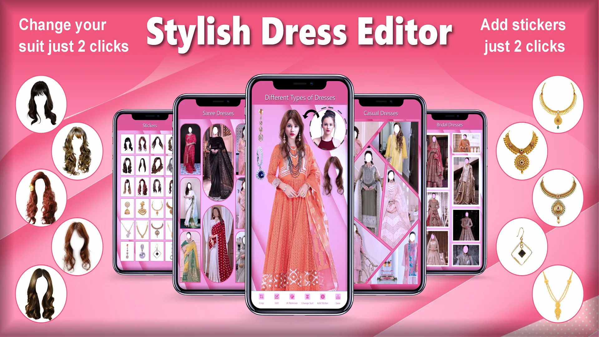 Girls Suit Change Photo Editor | Indus Appstore | Screenshot