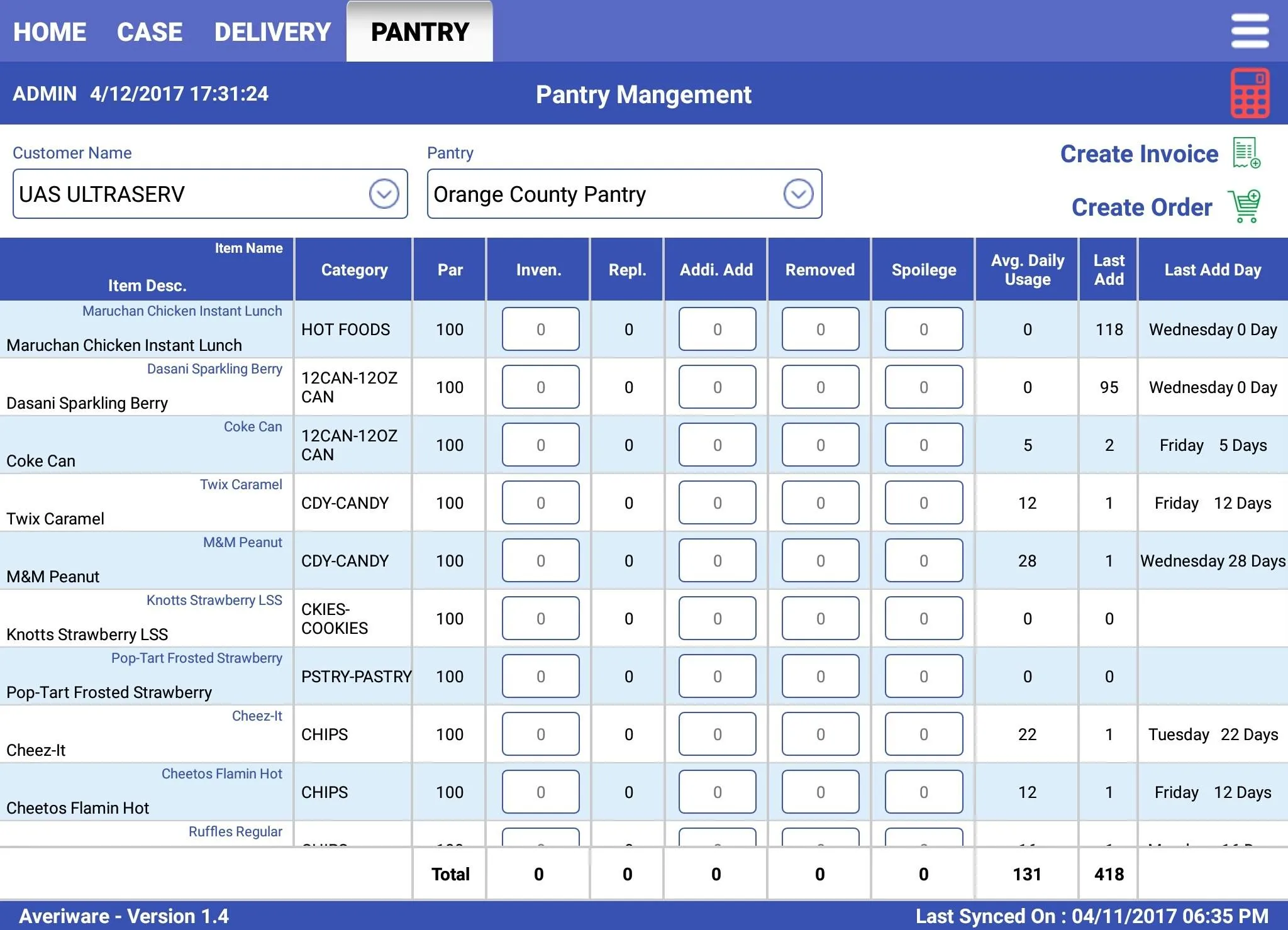 Averiware Field Services APP | Indus Appstore | Screenshot