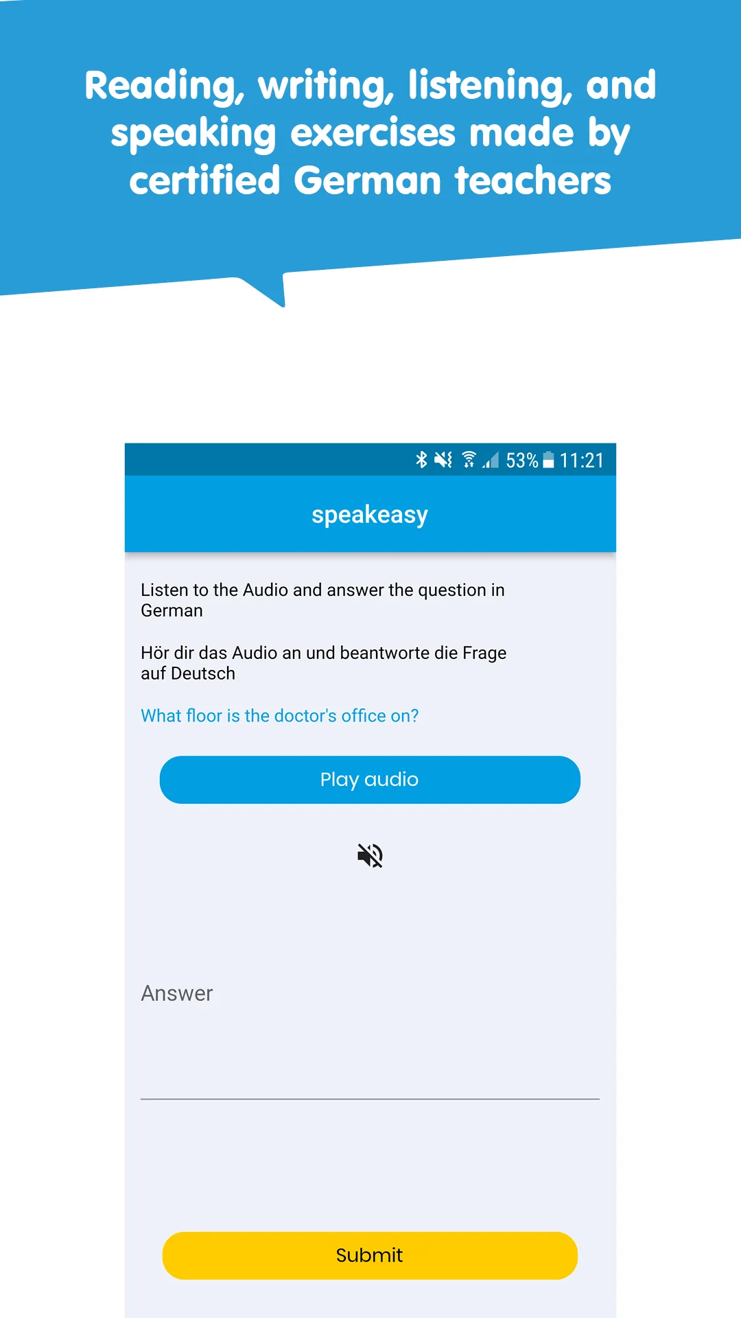 speakeasy Learn German | Indus Appstore | Screenshot