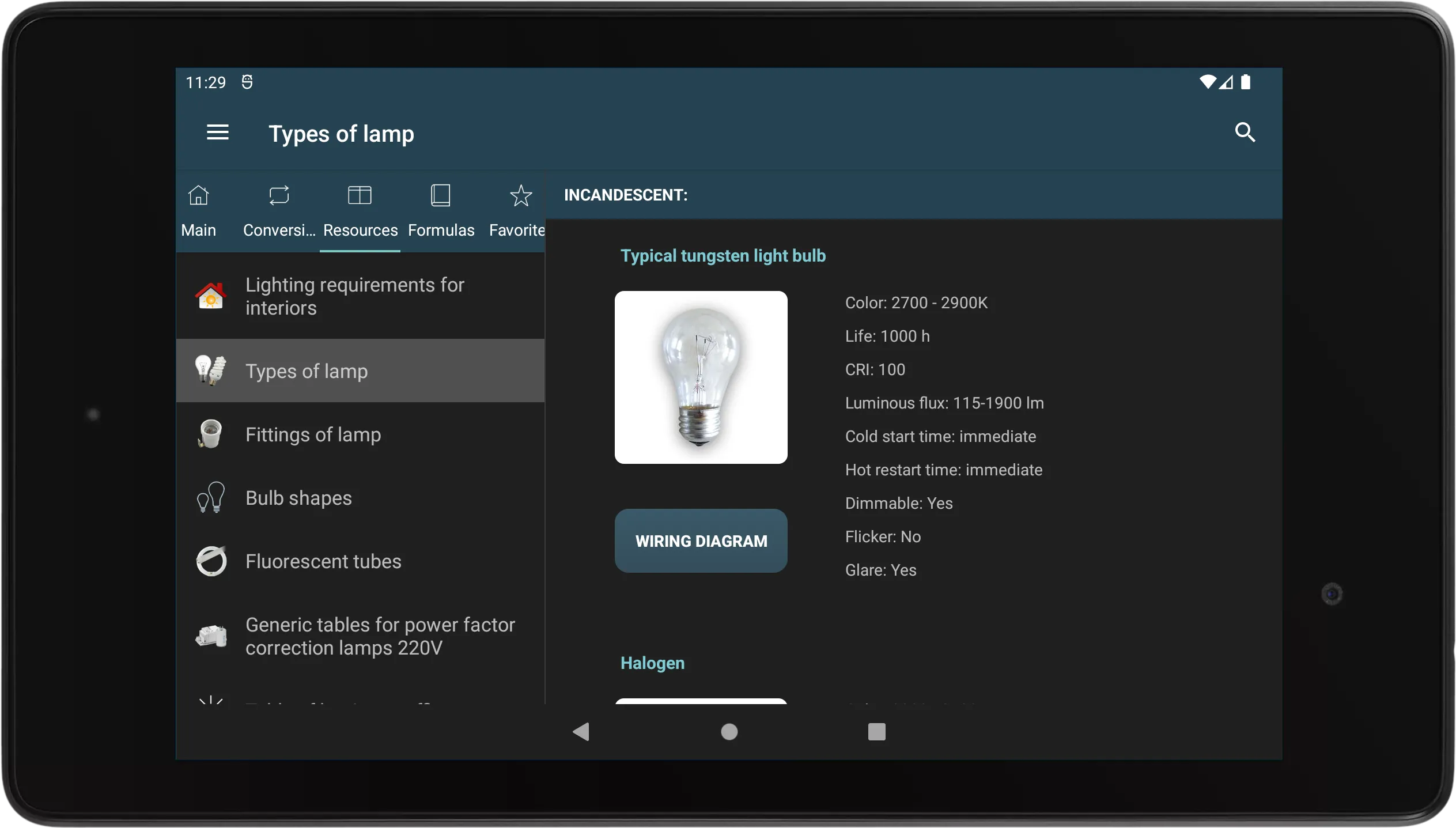 Lighting Calculations | Indus Appstore | Screenshot