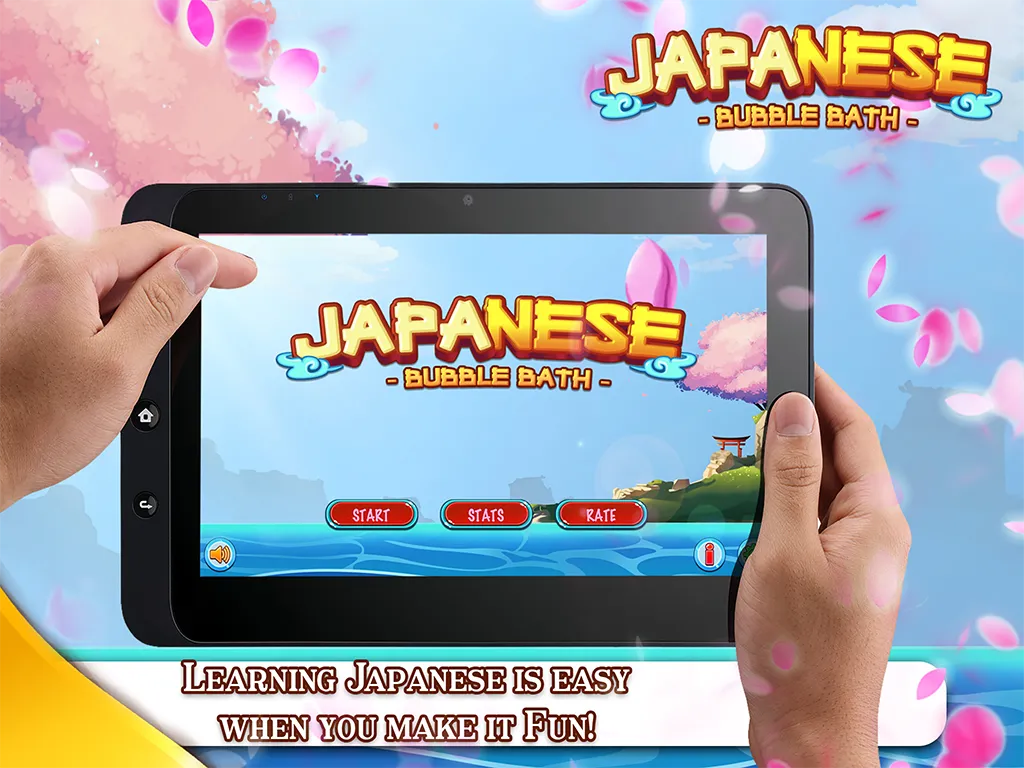 Learn Japanese Bubble Bath | Indus Appstore | Screenshot