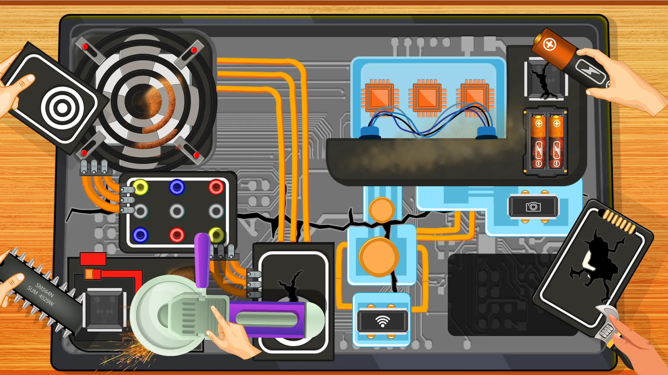 Electronics Repair Phone Game | Indus Appstore | Screenshot