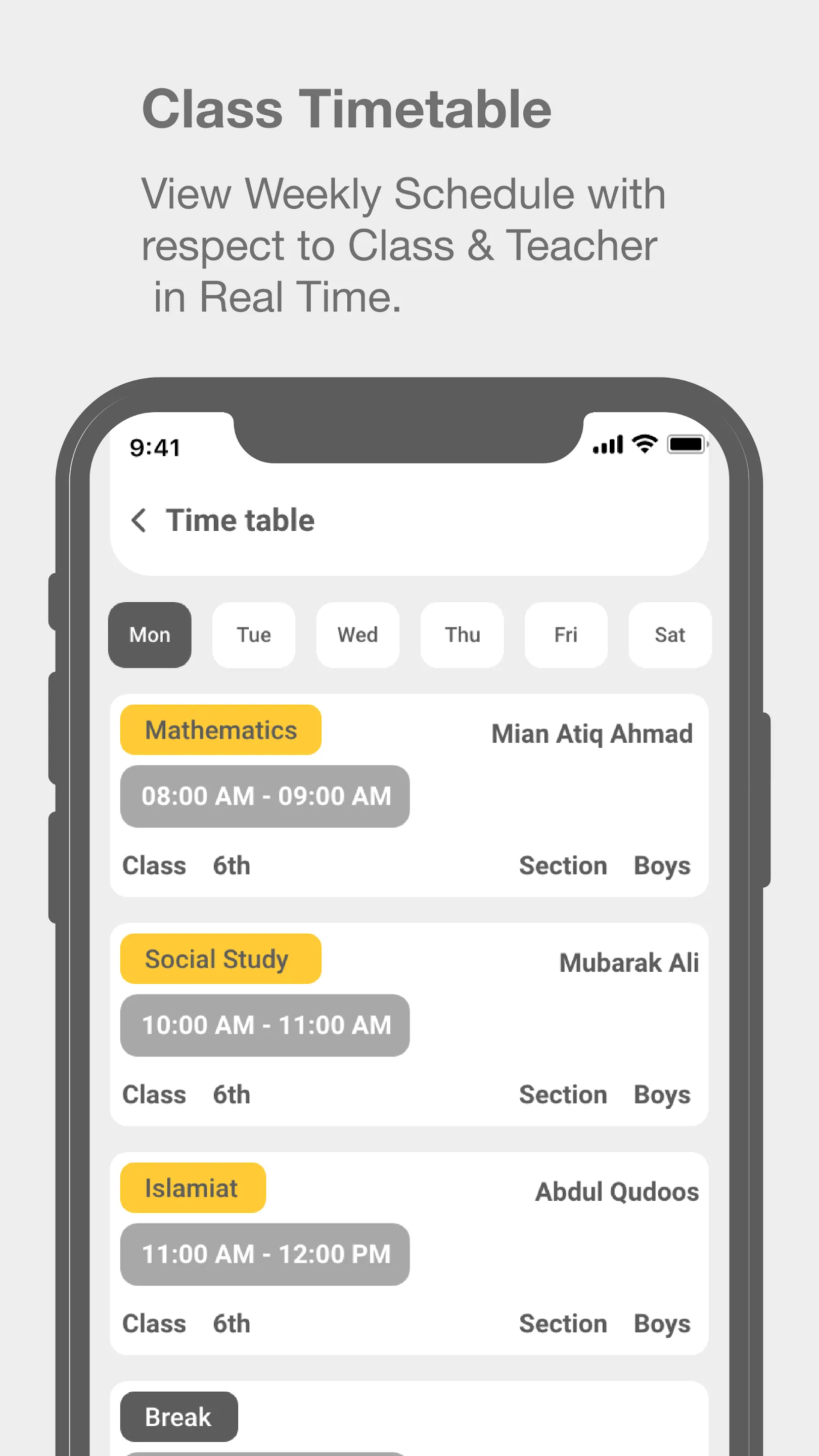 ZamaApp : School Management Ap | Indus Appstore | Screenshot