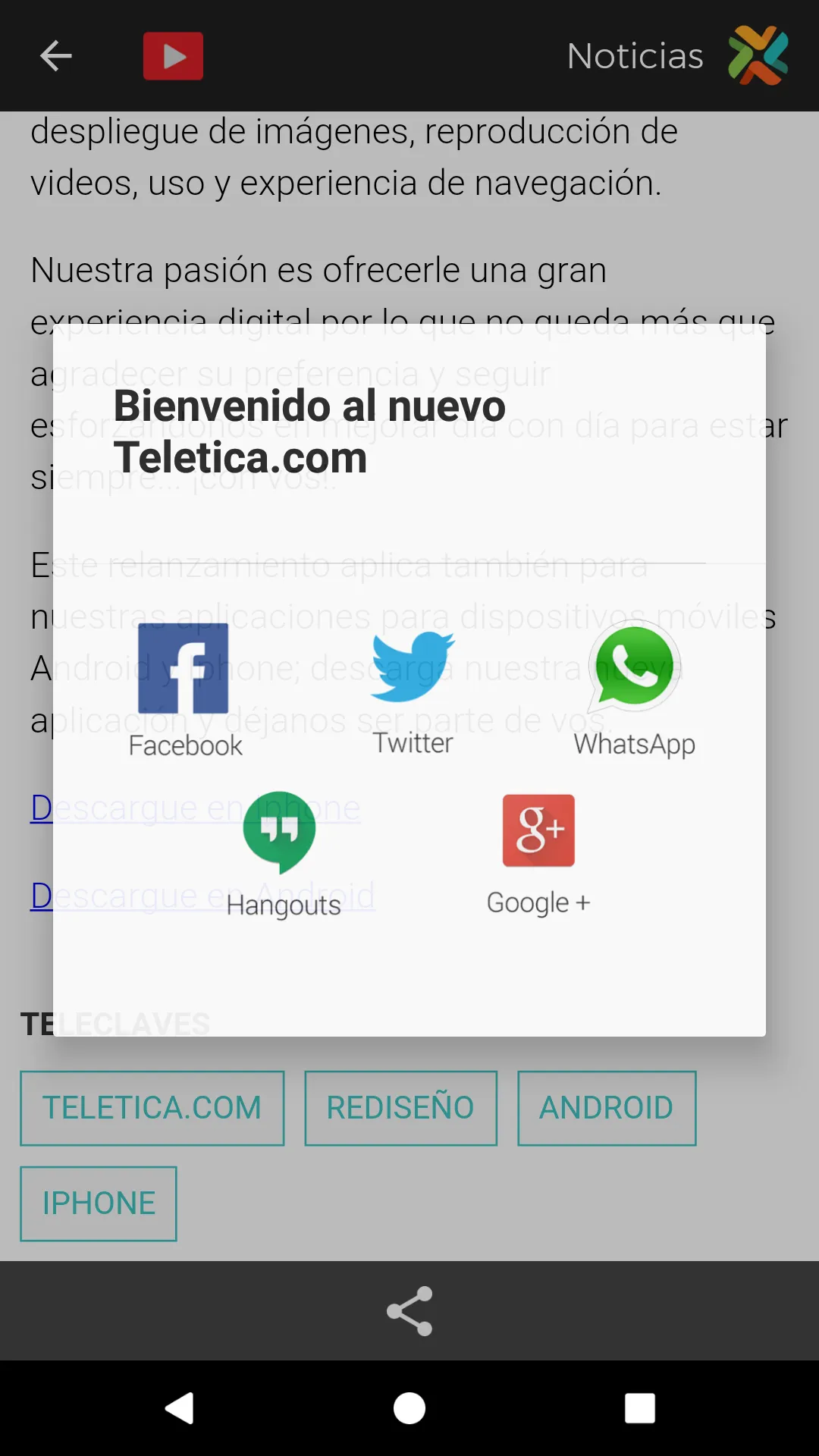 Teletica | Indus Appstore | Screenshot