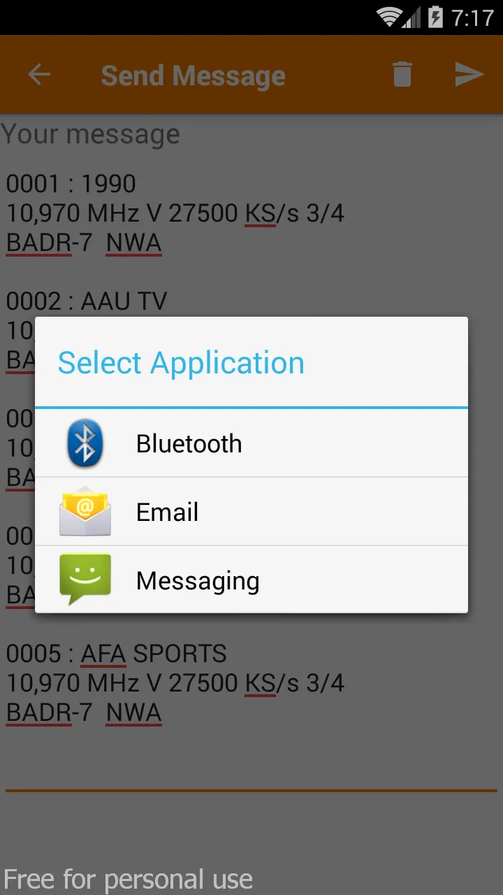 ArabSat Frequency List | Indus Appstore | Screenshot