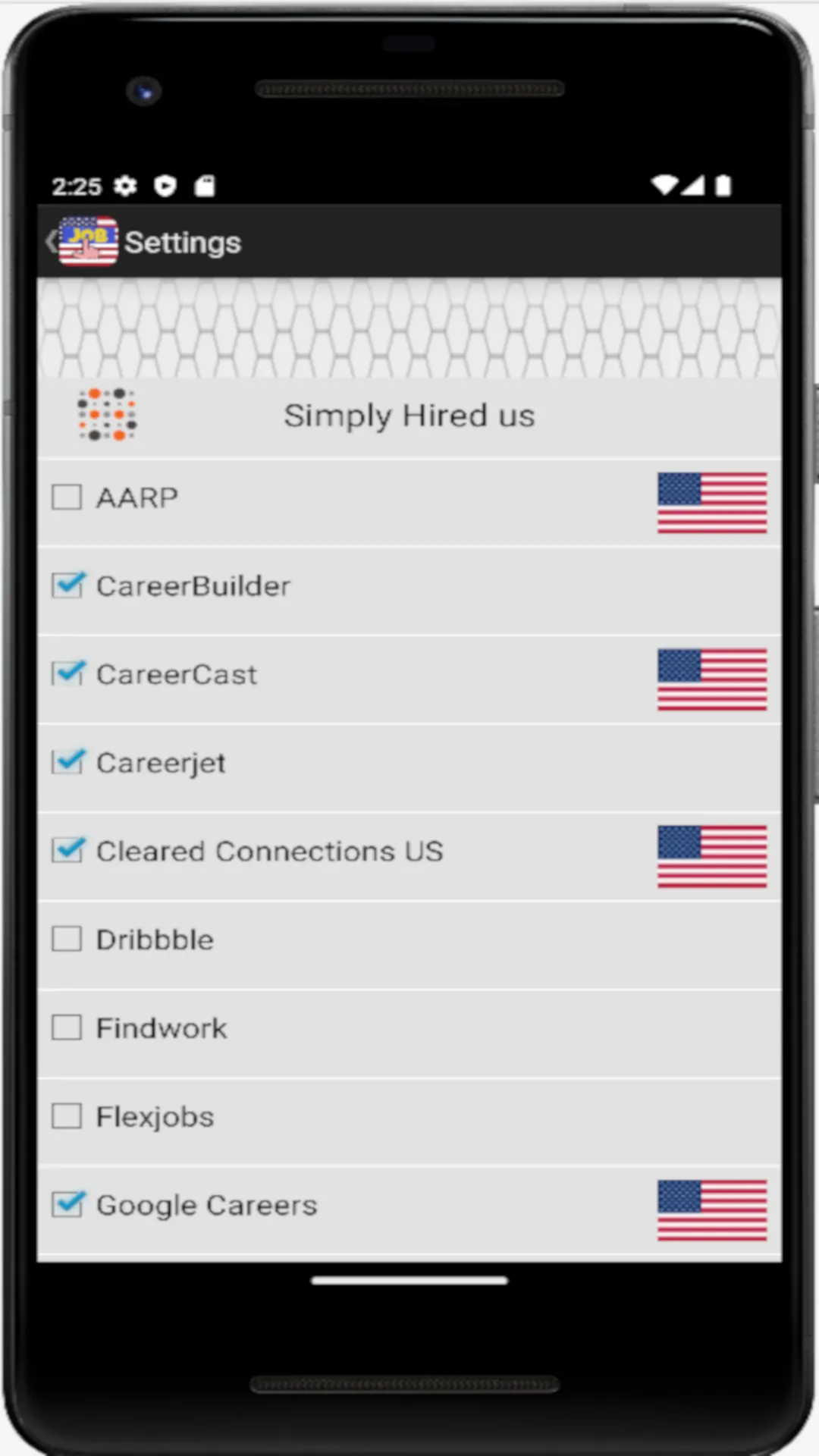 USA Jobfinder | Indus Appstore | Screenshot