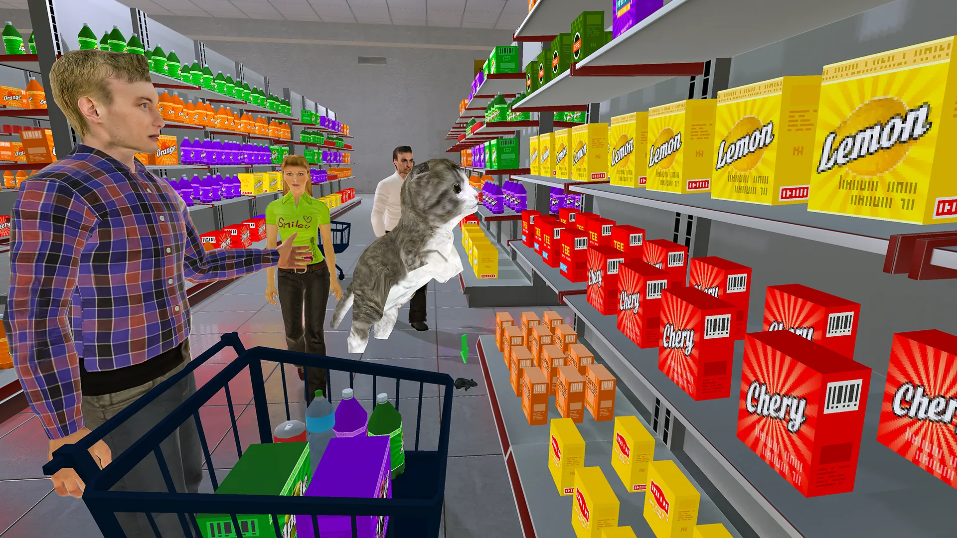 Cute Kitten Games: SuperMarket | Indus Appstore | Screenshot