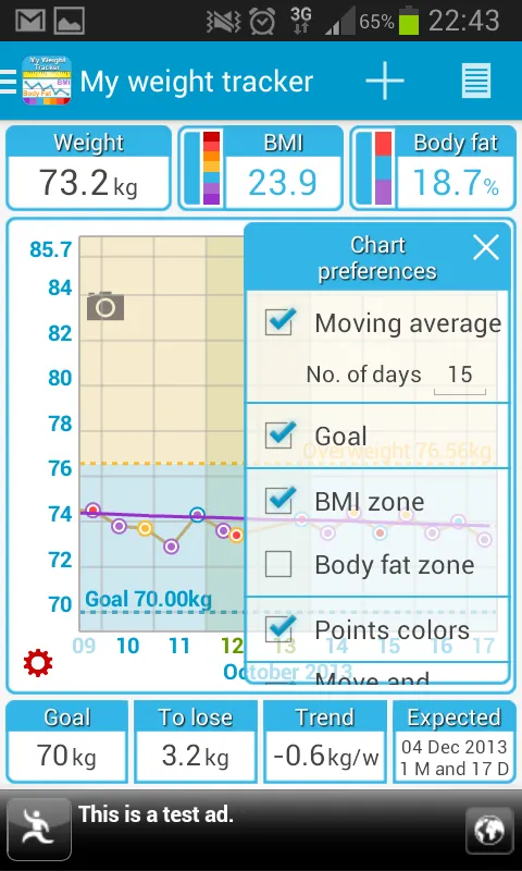 My Weight Tracker, BMI | Indus Appstore | Screenshot