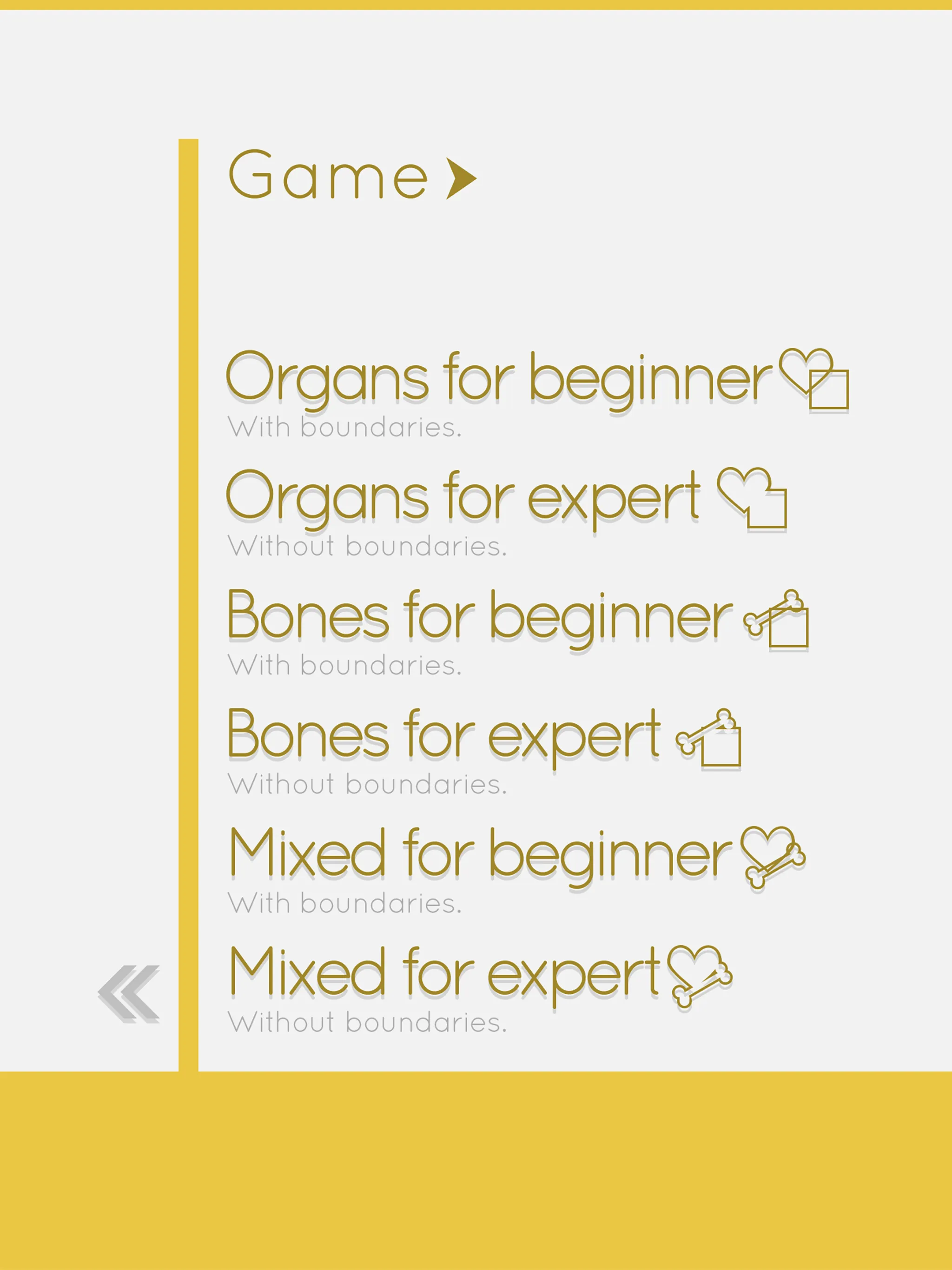 E. Learning Anatomy puzzle | Indus Appstore | Screenshot