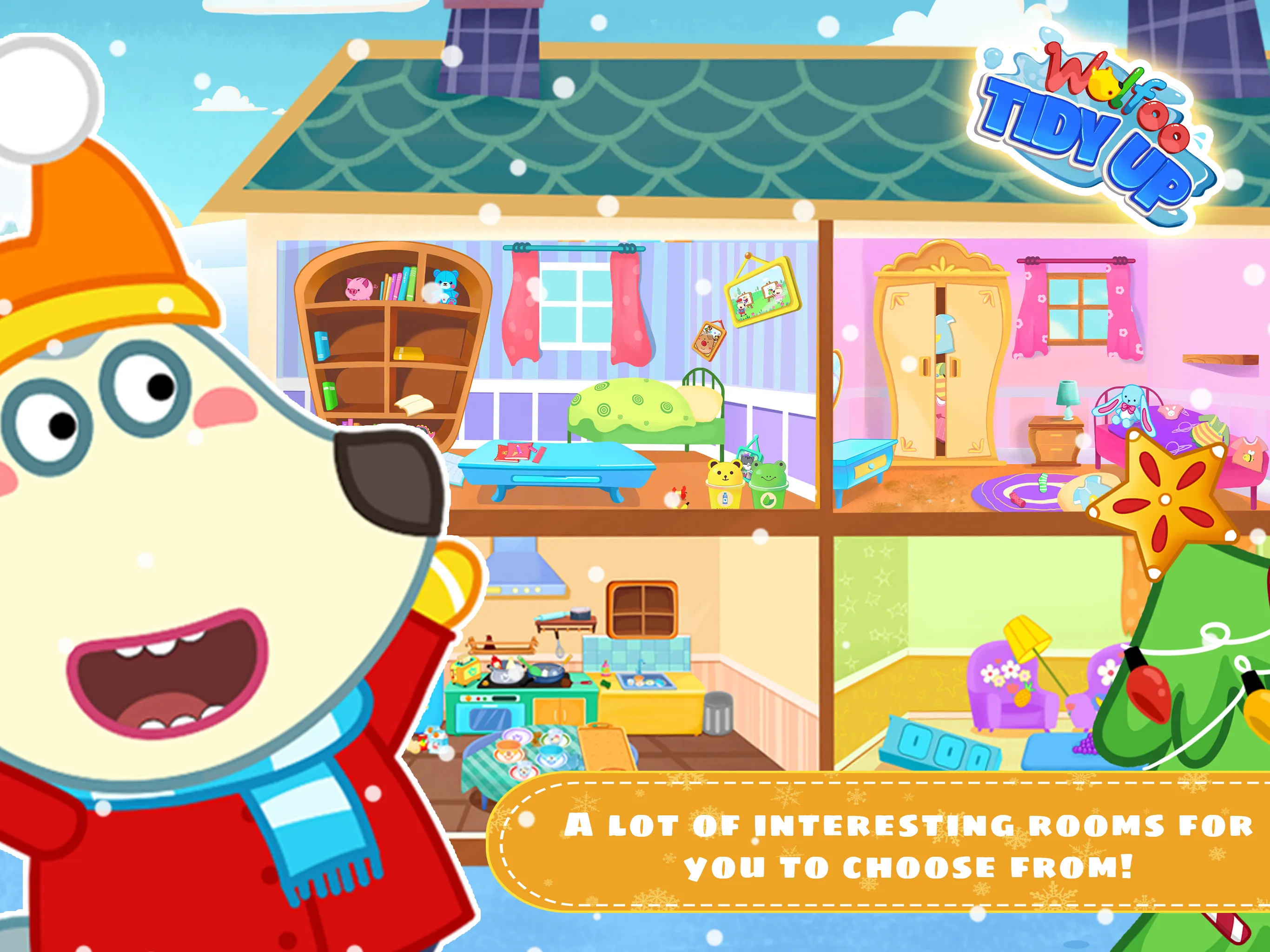 Wolfoo Tidy up: House Cleaning | Indus Appstore | Screenshot