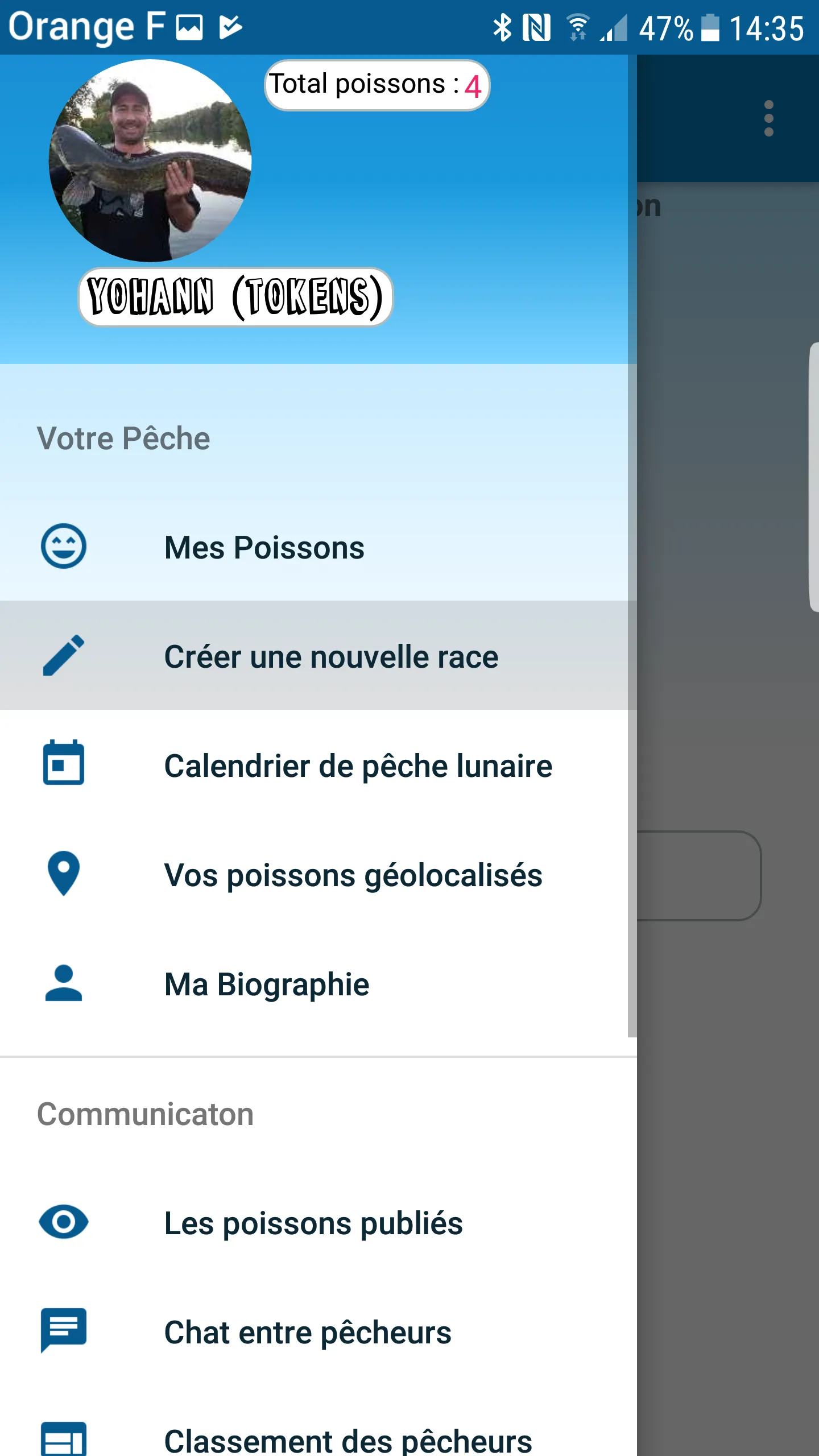 Carnet de pêche | Indus Appstore | Screenshot