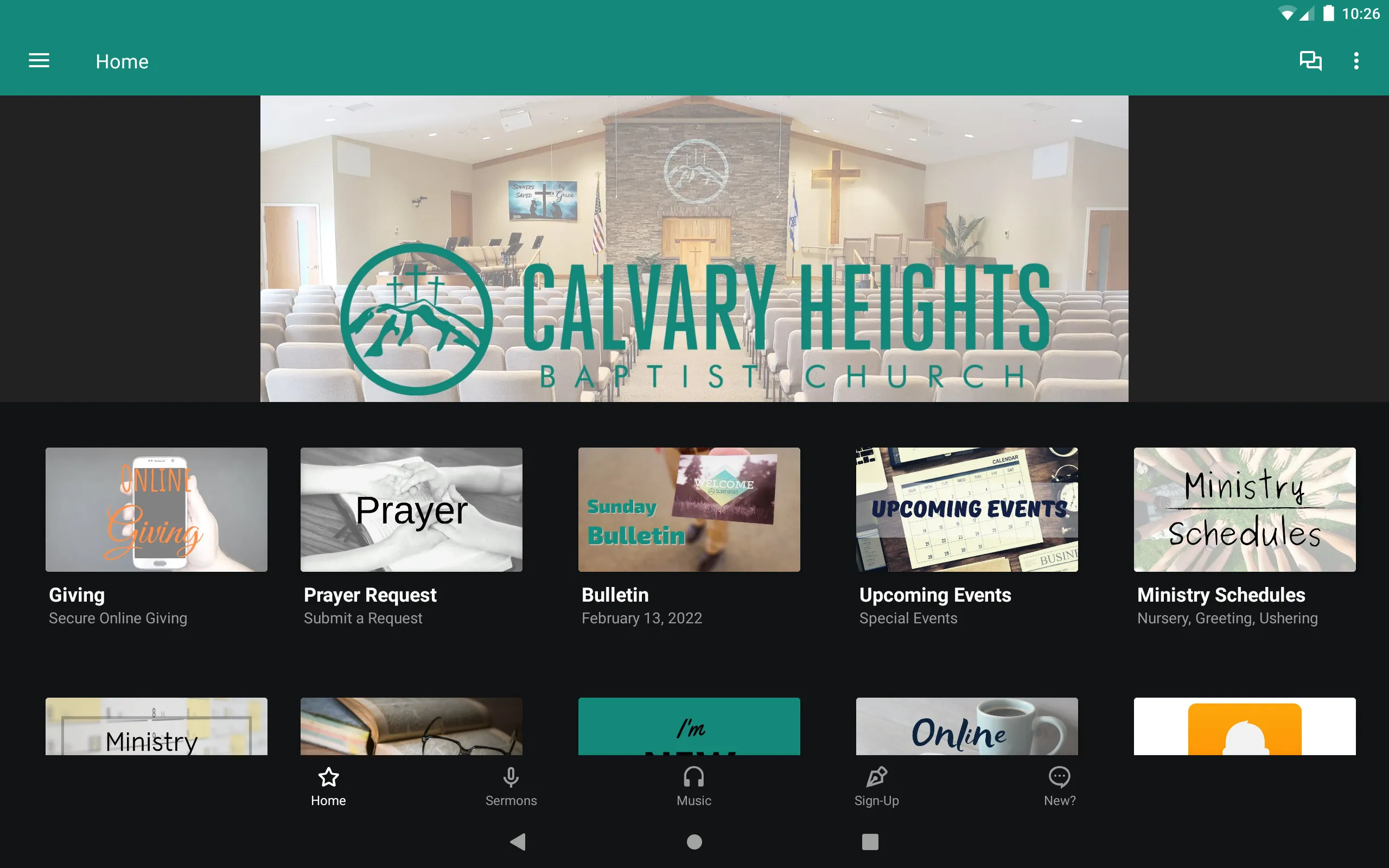 Calvary Heights Baptist Church | Indus Appstore | Screenshot