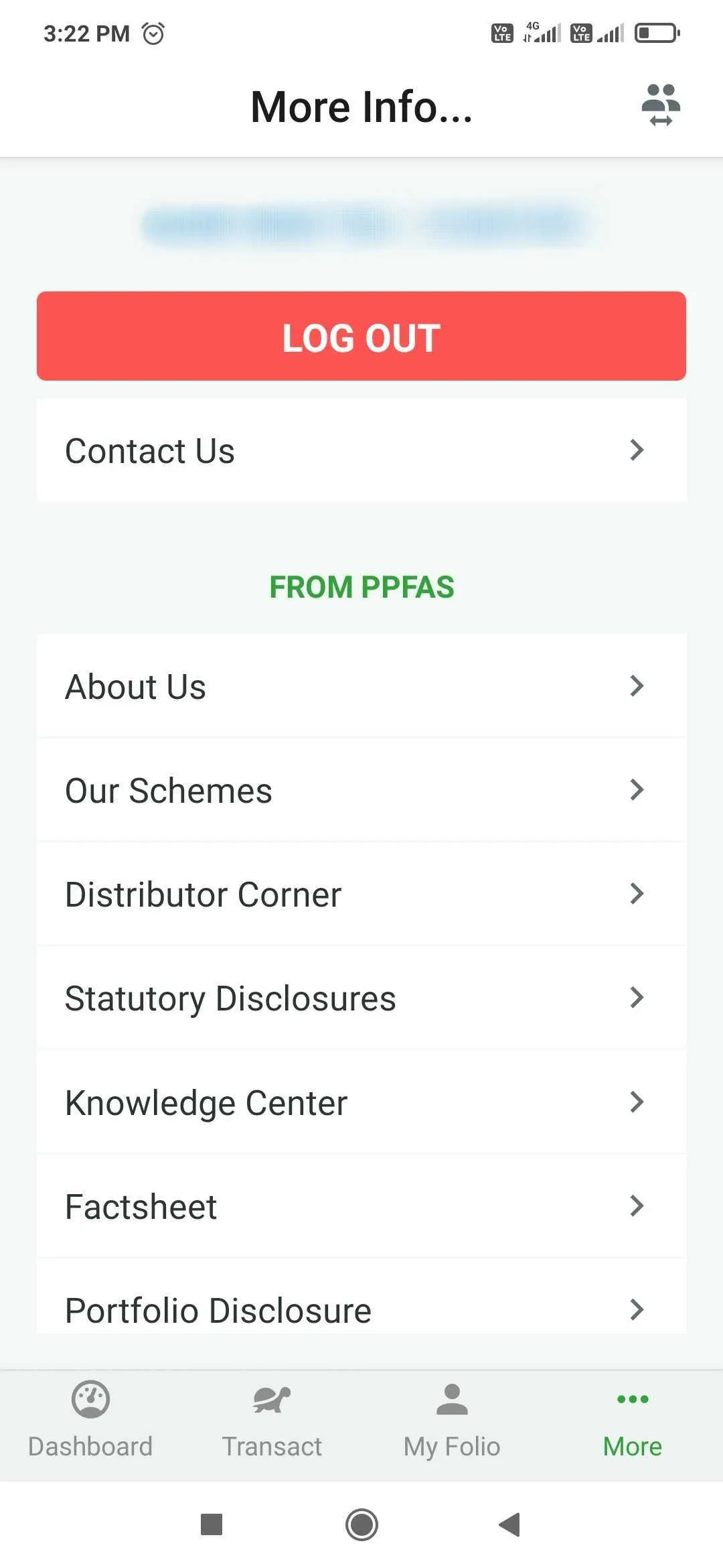PPFAS SelfInvest | Indus Appstore | Screenshot