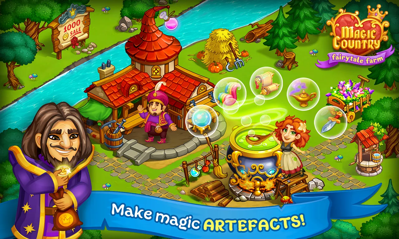 Magic City: fairy farm | Indus Appstore | Screenshot