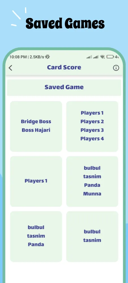 Card Score Counter - All | Indus Appstore | Screenshot