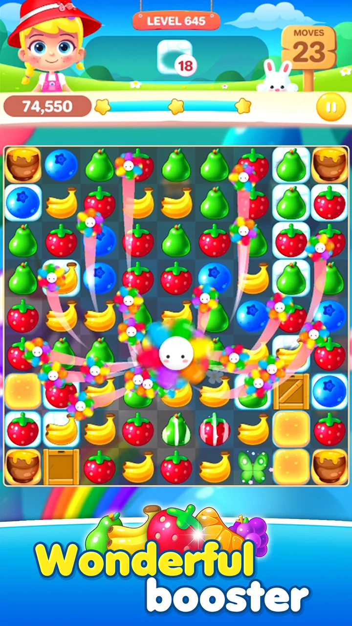 Fruit Candy Puzzle | Indus Appstore | Screenshot