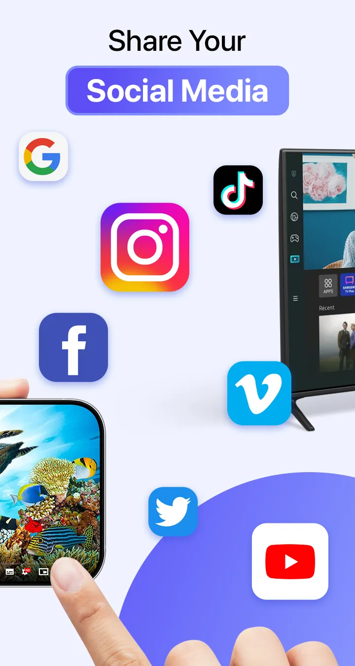 Cast to TV & Screen Mirroring | Indus Appstore | Screenshot