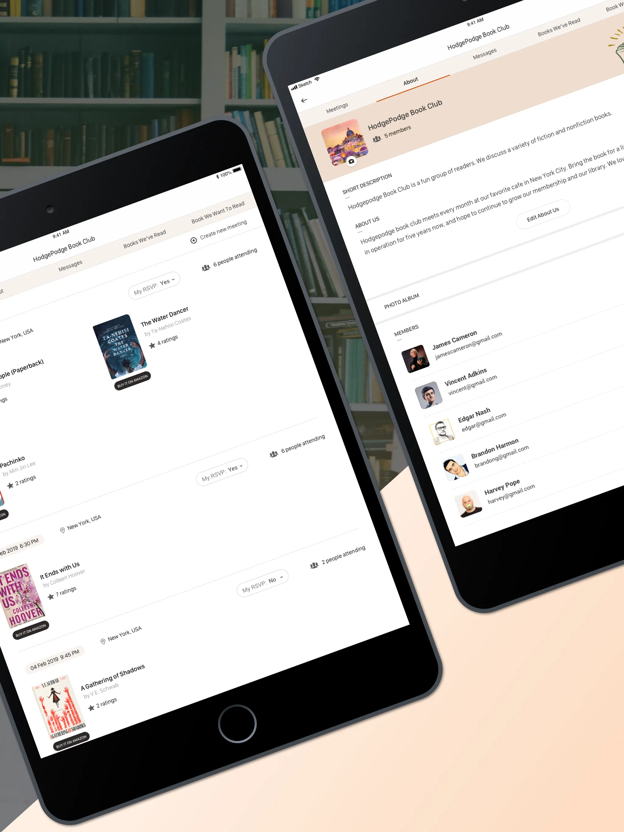 Bookclubs: Book Club Organizer | Indus Appstore | Screenshot