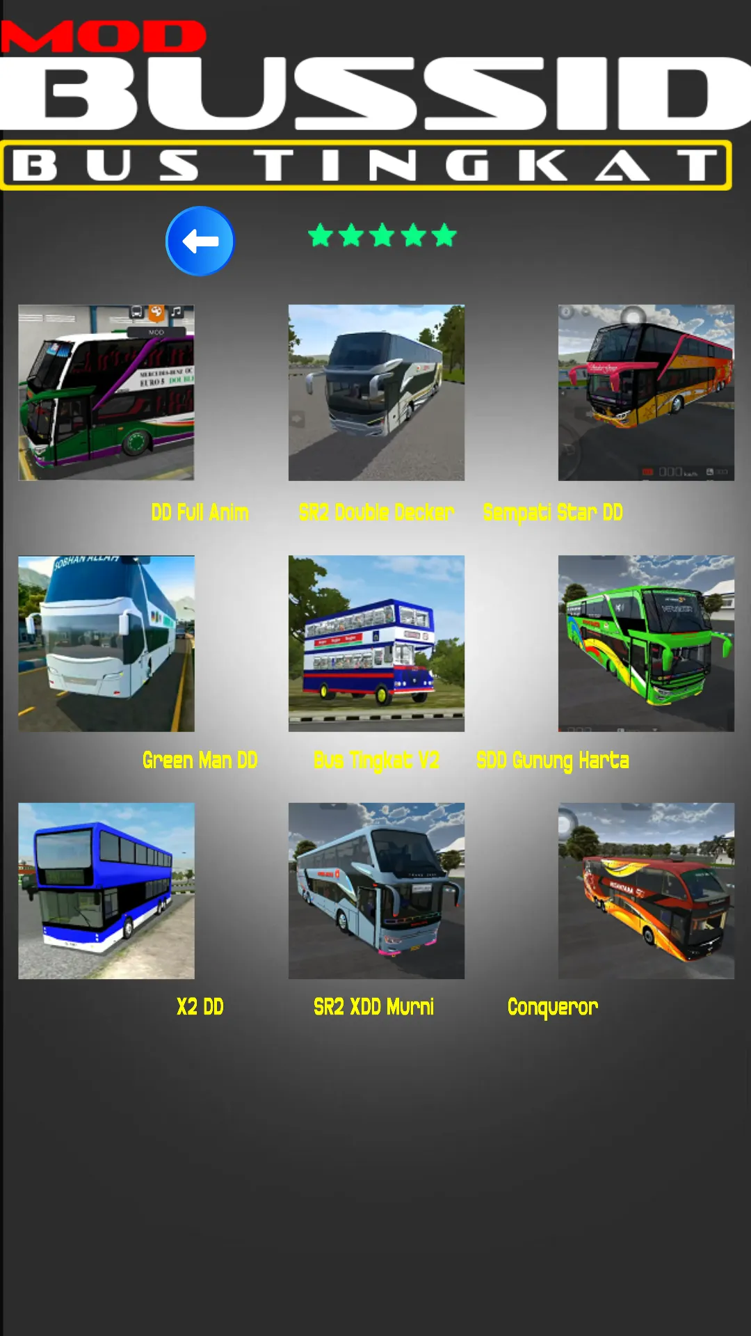 Mod Bussid Bus Tingkat Terbaru | Indus Appstore | Screenshot