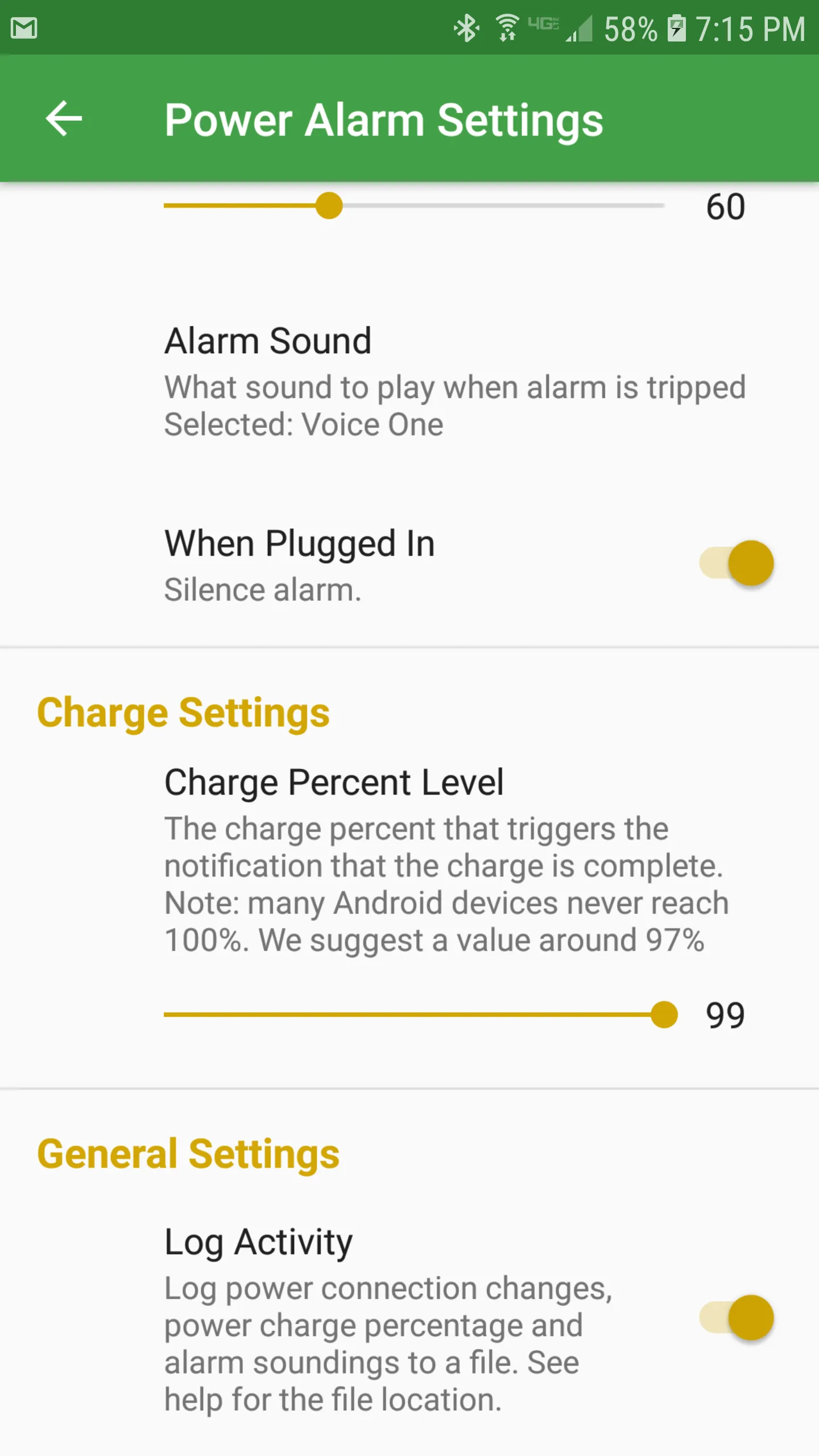 Power Alarm | Indus Appstore | Screenshot