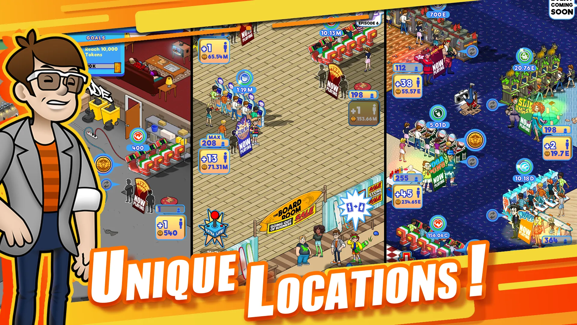 My Arcade Empire - Idle Tycoon | Indus Appstore | Screenshot