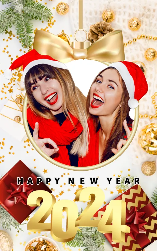 New Year Photo Frame 2024 | Indus Appstore | Screenshot