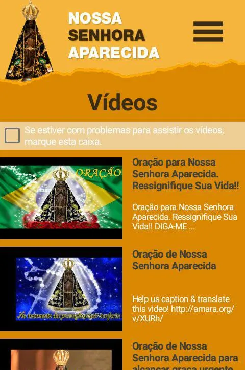 Nossa Senhora Aparecida | Indus Appstore | Screenshot