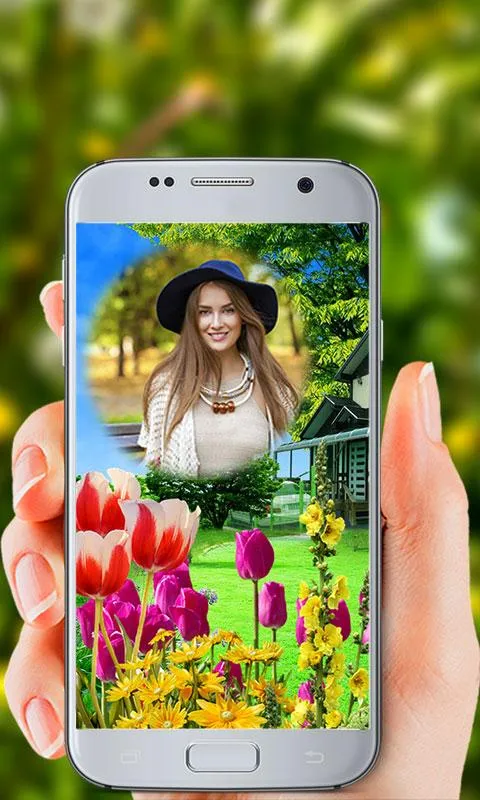 Tulip Flower Photo Frames | Indus Appstore | Screenshot