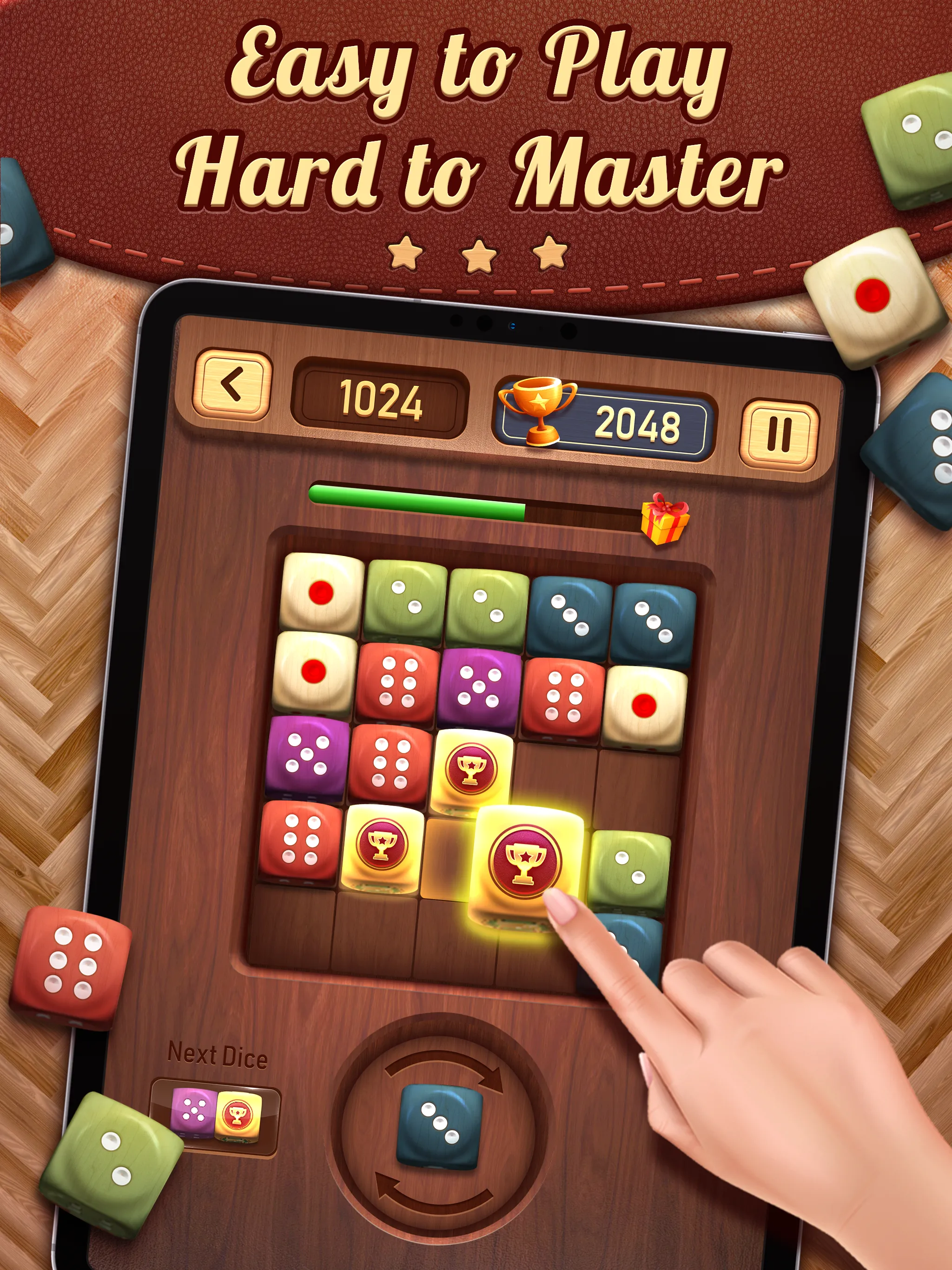 Merge Dice: Random Dice Game & | Indus Appstore | Screenshot