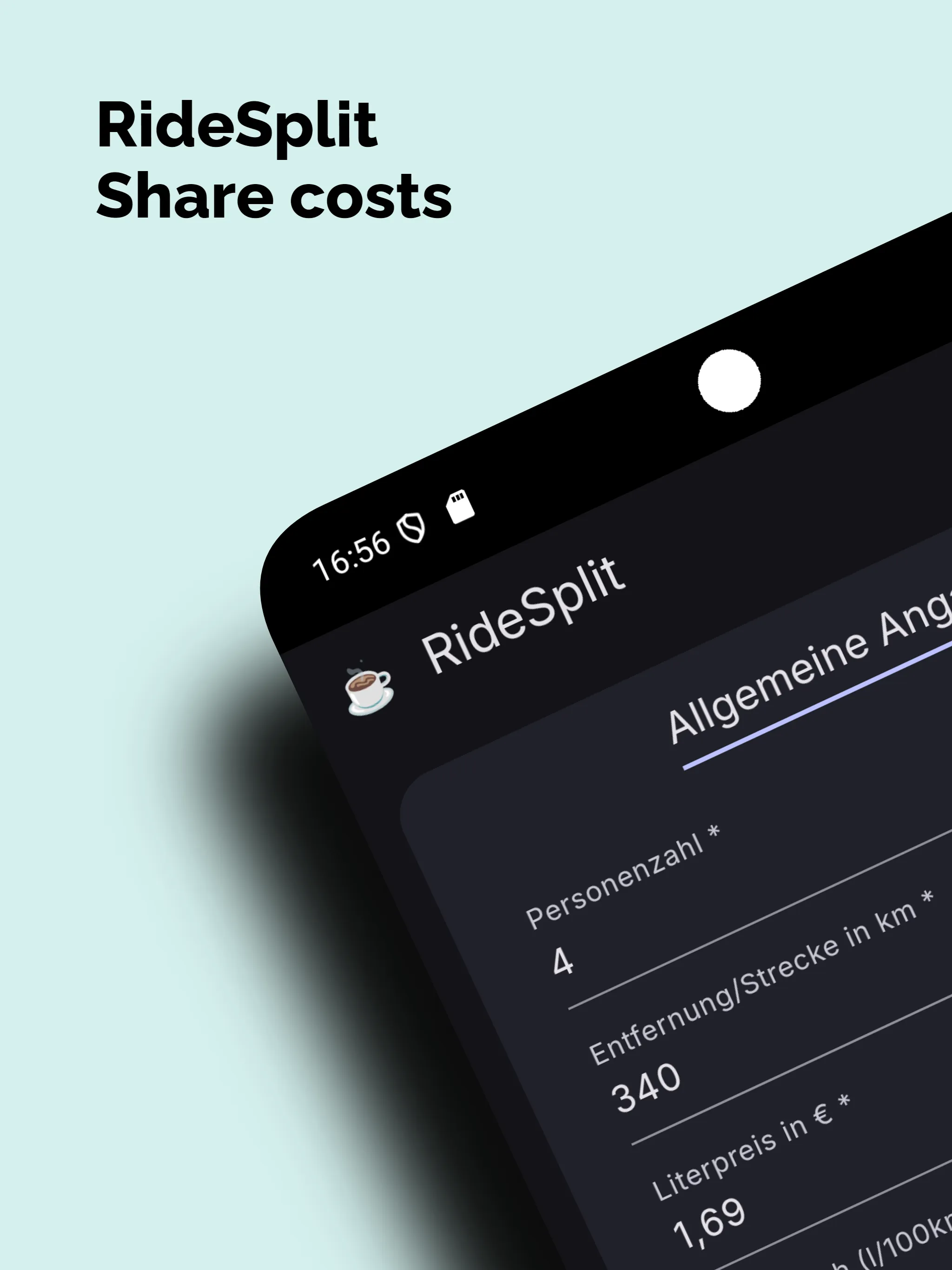 RideSplit Share Trip Cost Calc | Indus Appstore | Screenshot