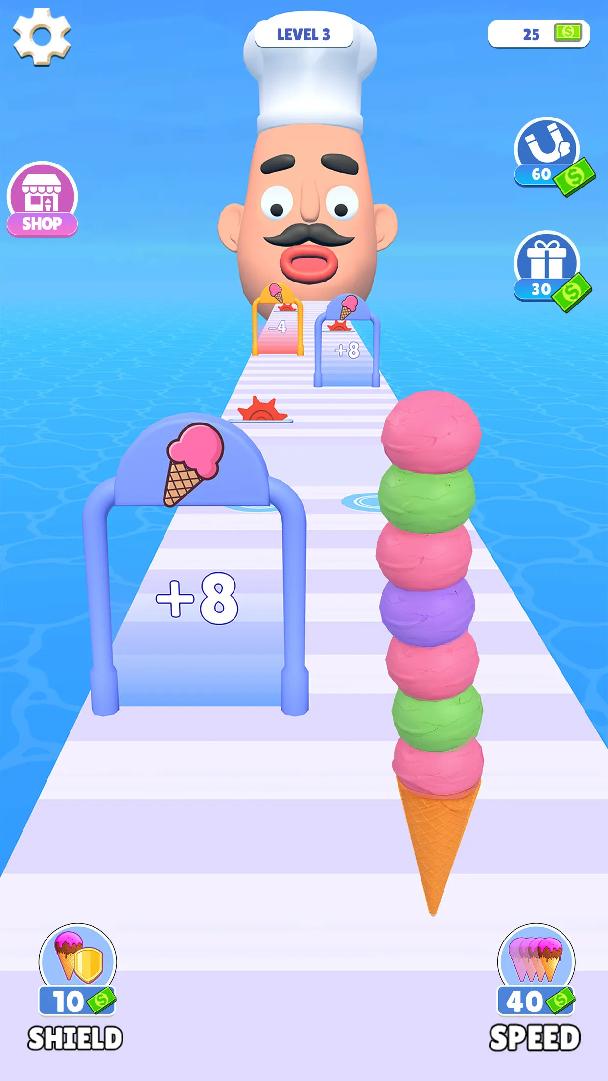 Stacky Ice Cream Runner | Indus Appstore | Screenshot