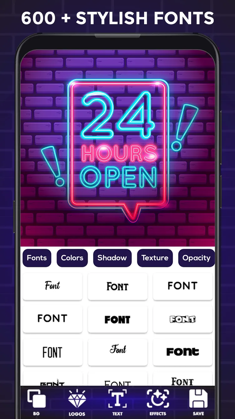Neon Logo Maker - Neon Signs | Indus Appstore | Screenshot