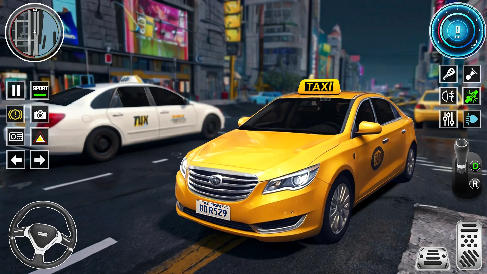 US Taxi Driver: Taxi Games | Indus Appstore | Screenshot