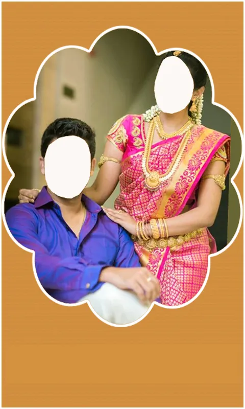 South Indian Couple PhotoSuit | Indus Appstore | Screenshot