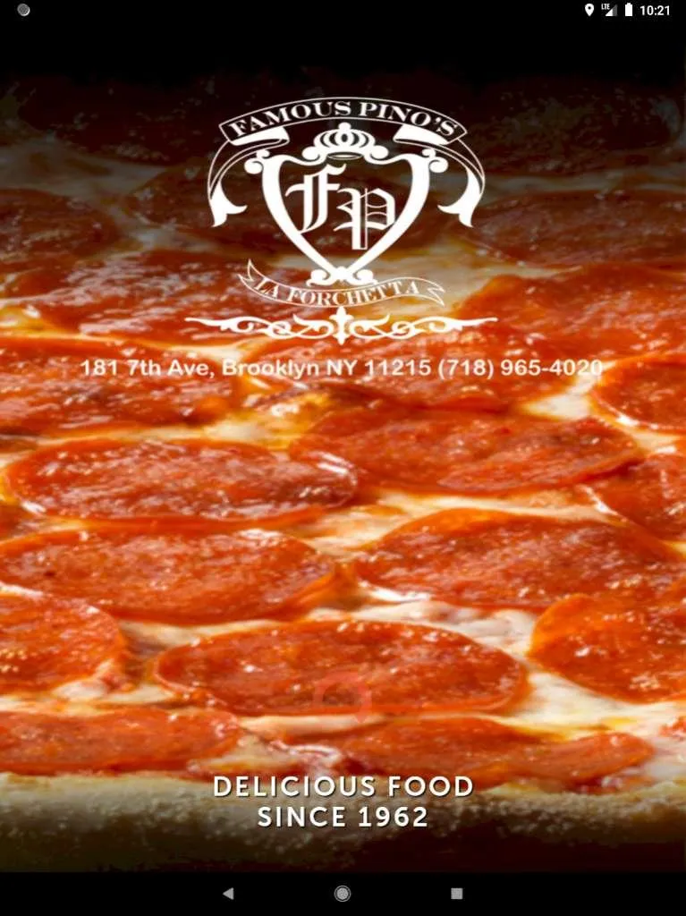 Pino's La Forchetta Pizza | Indus Appstore | Screenshot