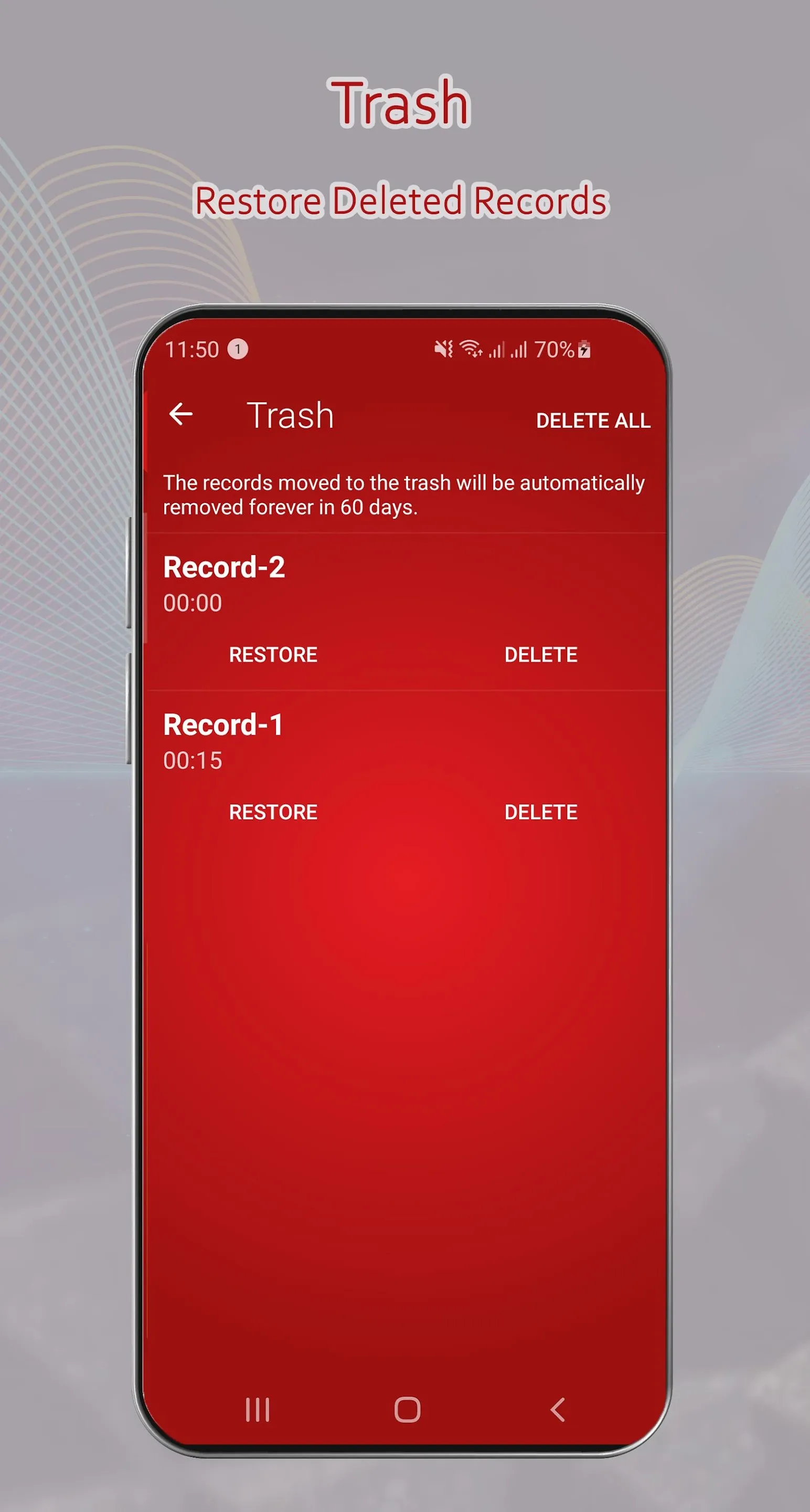 Voice Recorder & Audio Records | Indus Appstore | Screenshot