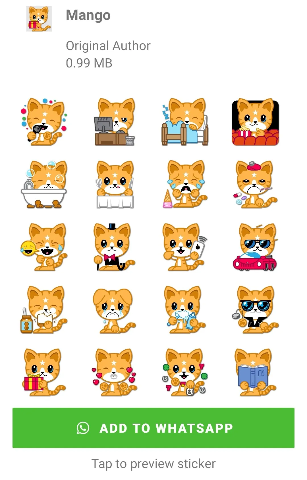 Cat Stickers Pro | Indus Appstore | Screenshot