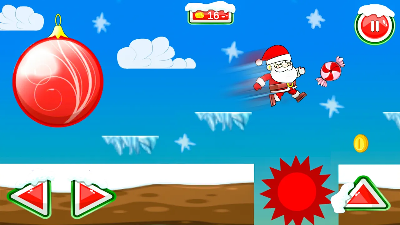 Santa Claus Run : Santa Games | Indus Appstore | Screenshot