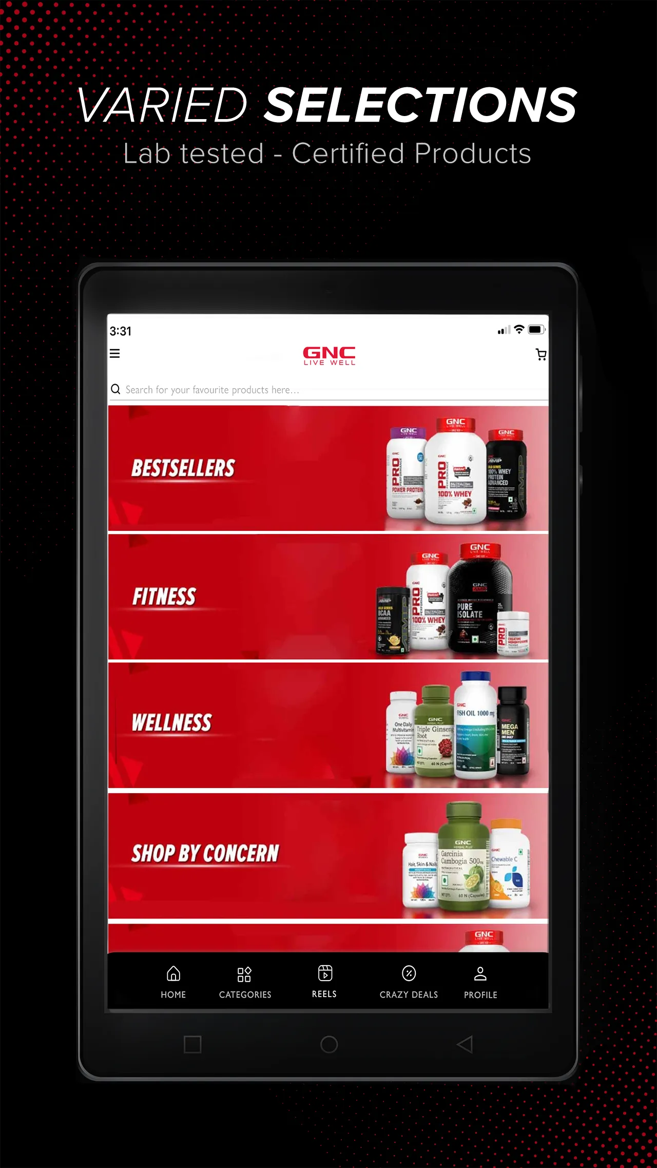 GNC India | Indus Appstore | Screenshot