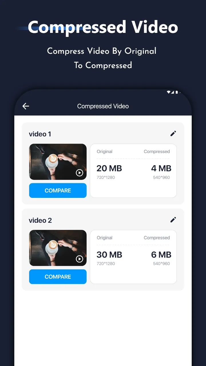 Video Compressor Convert Video | Indus Appstore | Screenshot