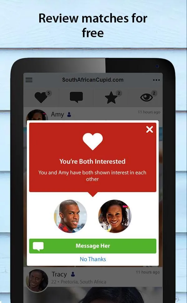 SouthAfricanCupid Dating | Indus Appstore | Screenshot