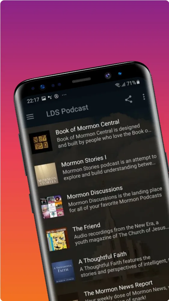 LDS Mormon Podcast Online | Indus Appstore | Screenshot