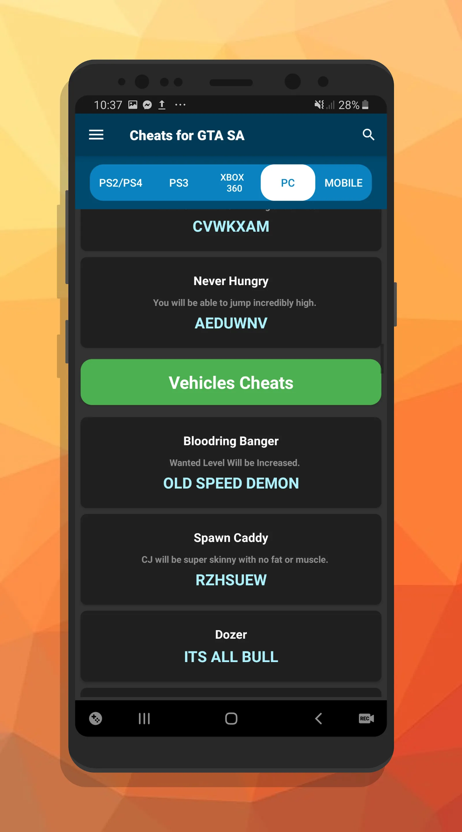 Cheats for all GTA | Indus Appstore | Screenshot
