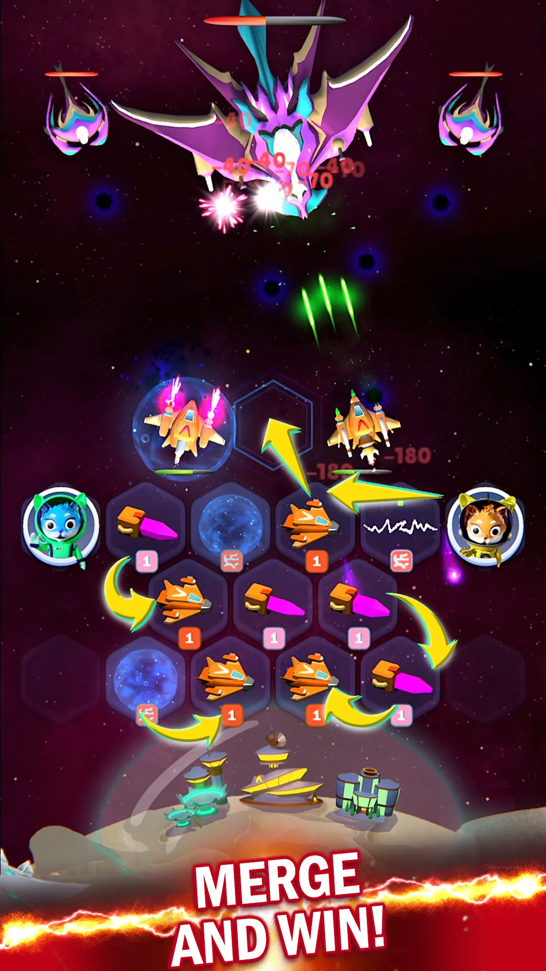 SpaceShips: Merge Shooter TD | Indus Appstore | Screenshot